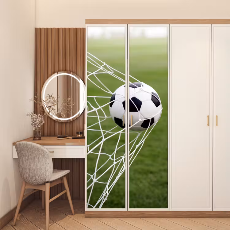Deursticker - Voetbal - Goal - Net - Sport — 5