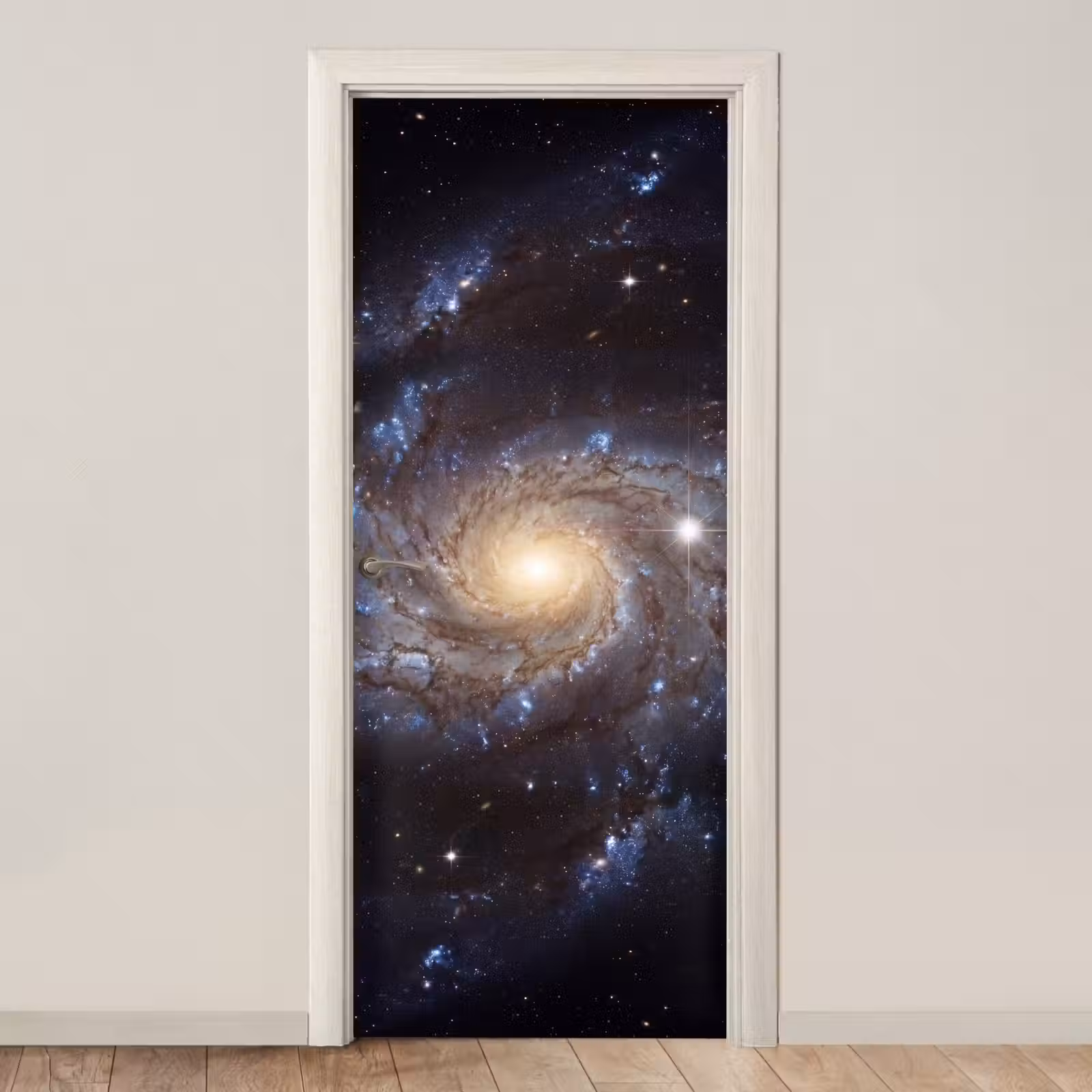 Deursticker - Kosmos - Sterrenstelsel - Donker — 1