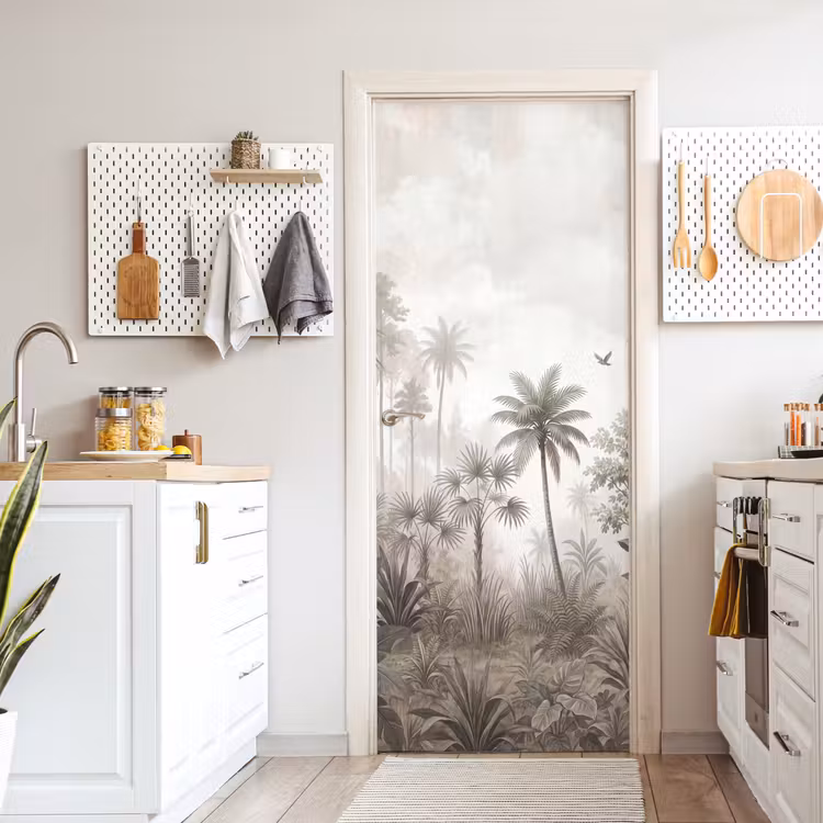 Deursticker - Jungle - Palmbomen - Natuur — 7