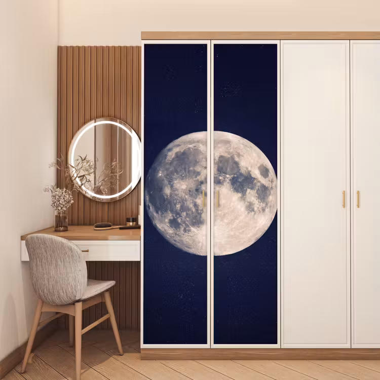 Deursticker - Ruimte - Maan - Kosmos — 5