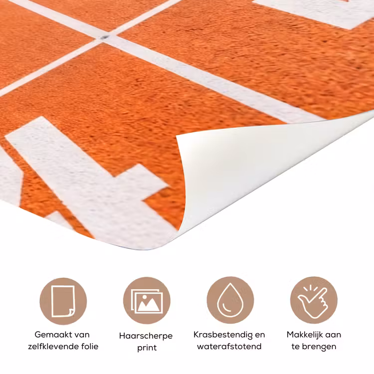 Deursticker - Sintelbaan - Stadion - Sport -Oranje — 3