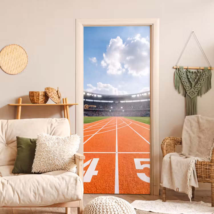 Deursticker - Sintelbaan - Stadion - Sport -Oranje — 4