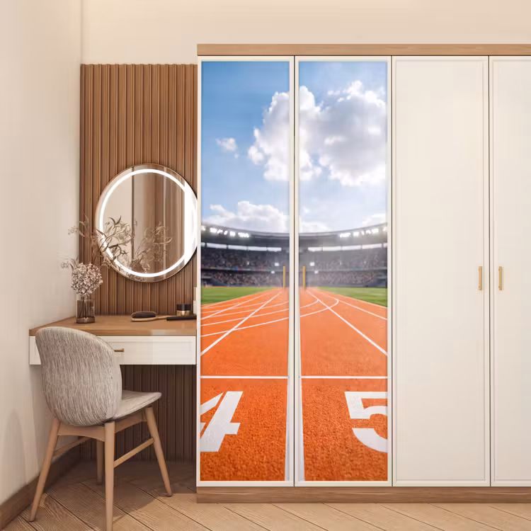 Deursticker - Sintelbaan - Stadion - Sport -Oranje — 5
