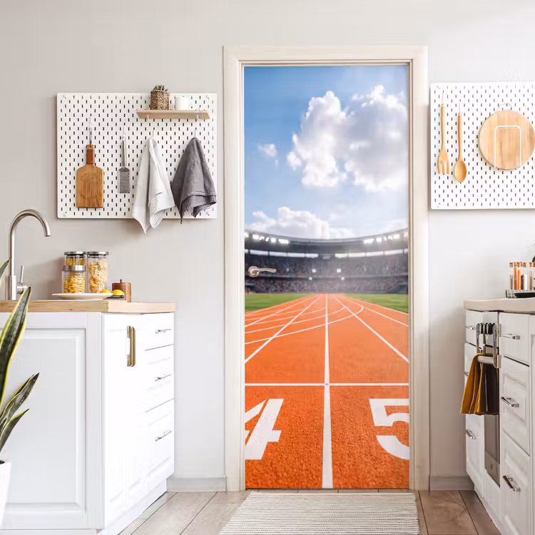 Deursticker - Sintelbaan - Stadion - Sport -Oranje — 7