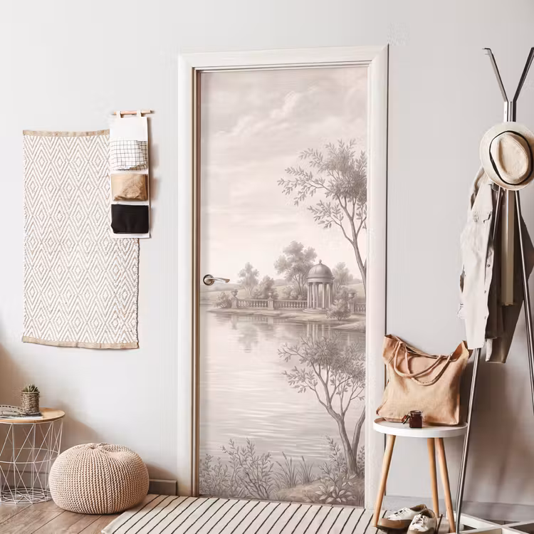 Deursticker - Terras - Water - Natuur - Landschap — 8