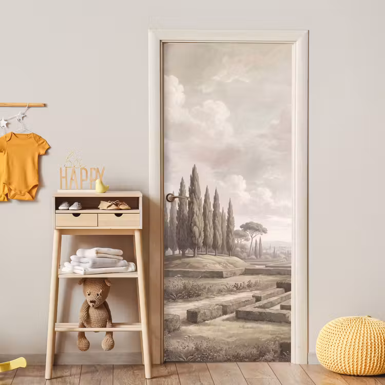 Deursticker - Vallei - Tuin - Natuur - Groen — 6