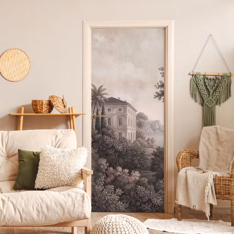 Deursticker - Zee - Villa - Beige — 4