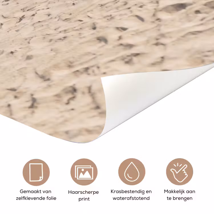 Deursticker - Strand - Stoelen - Parasol — 3