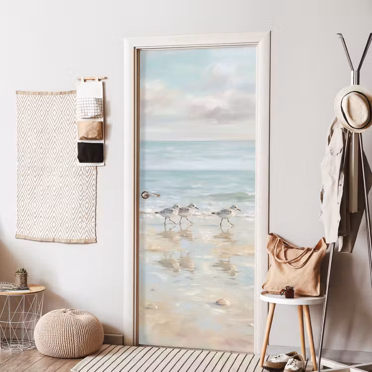 Deursticker - Vogels - Strand - Zee — 8