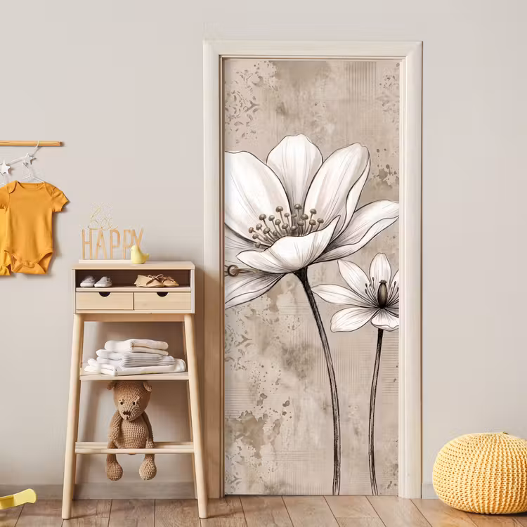 Deursticker - Modern - Design - Wit — 6