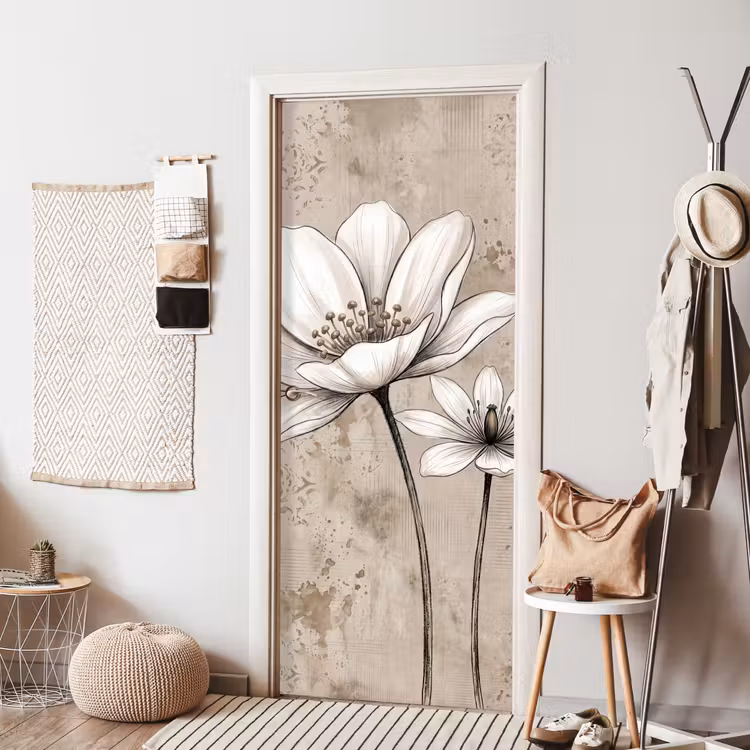 Deursticker - Modern - Design - Wit — 8