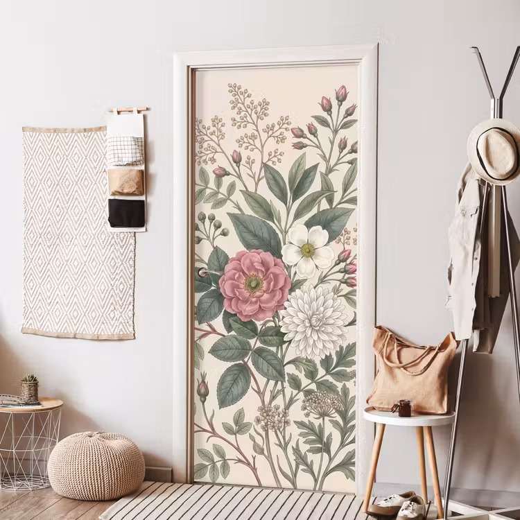 Deursticker - Romantisch - Design - Kleurrijk — 8