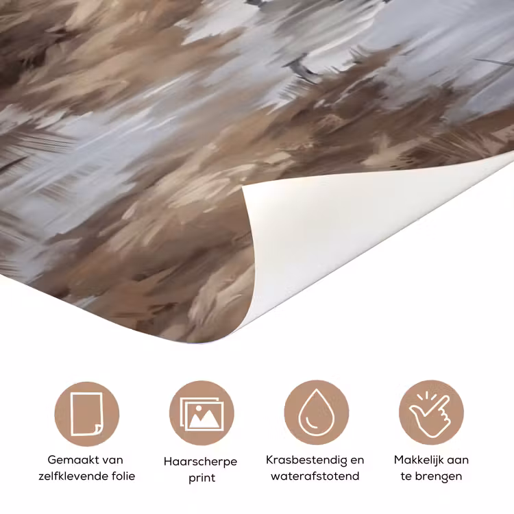 Deursticker - Kraanvogel - Natuur - Realistisch — 3