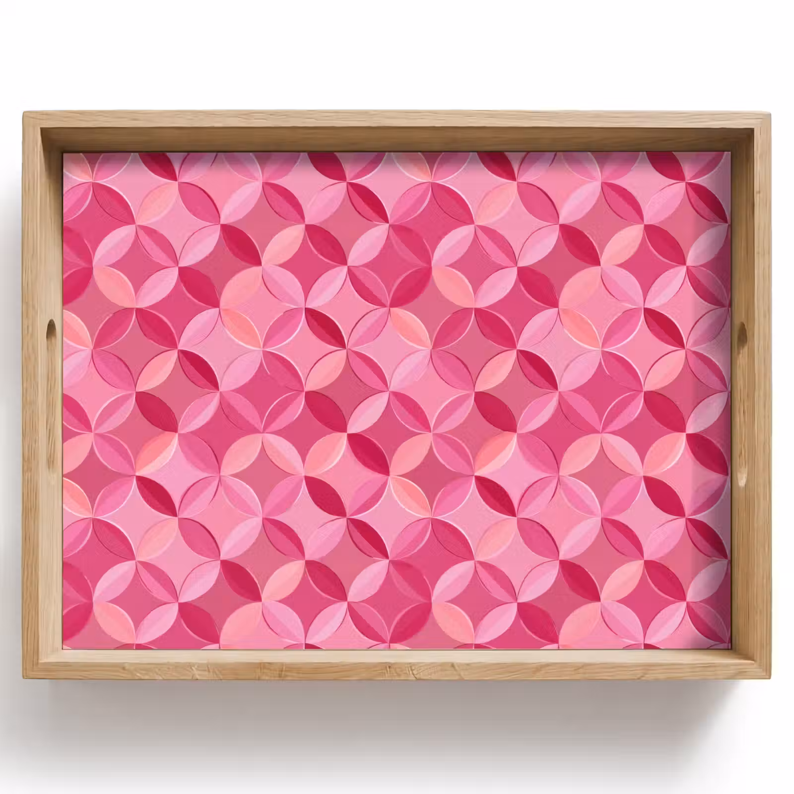 Dienblad - Geometrisch - Mozaïek - Modern - Roze — 1