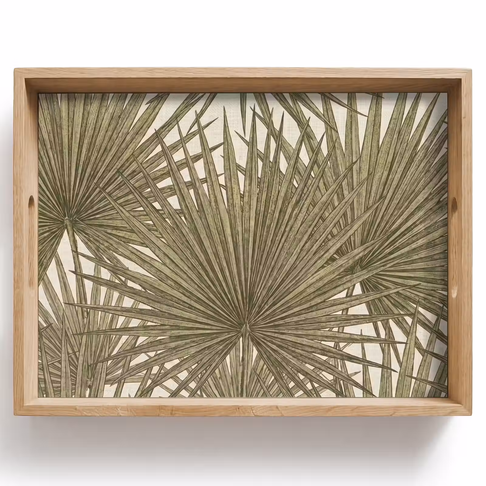 Dienblad - Blad - Tropisch - Patroon - Natuur - Groen — 1