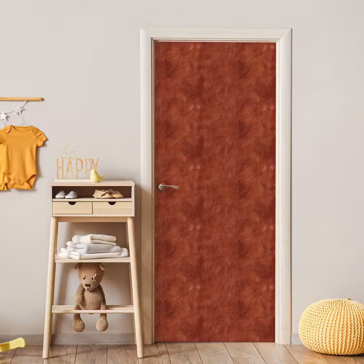 Deursticker - Stucwerk - Textuur - Terracotta — 6