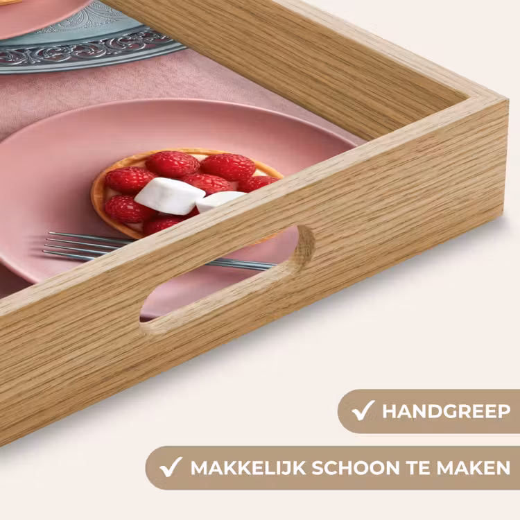 Dienblad - Dessert - Taart - Gebak - Zoet - Roze — 5