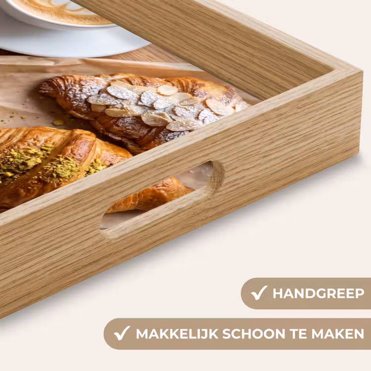 Dienblad - Eten - Croissant - Koffie - Ontbijt - Modern — 5