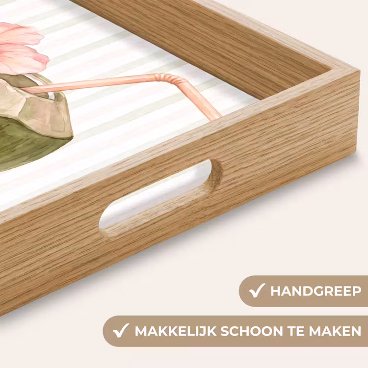 Dienblad - Kokosnoot - Drank - Tropisch - Illustratie - Zomer — 5