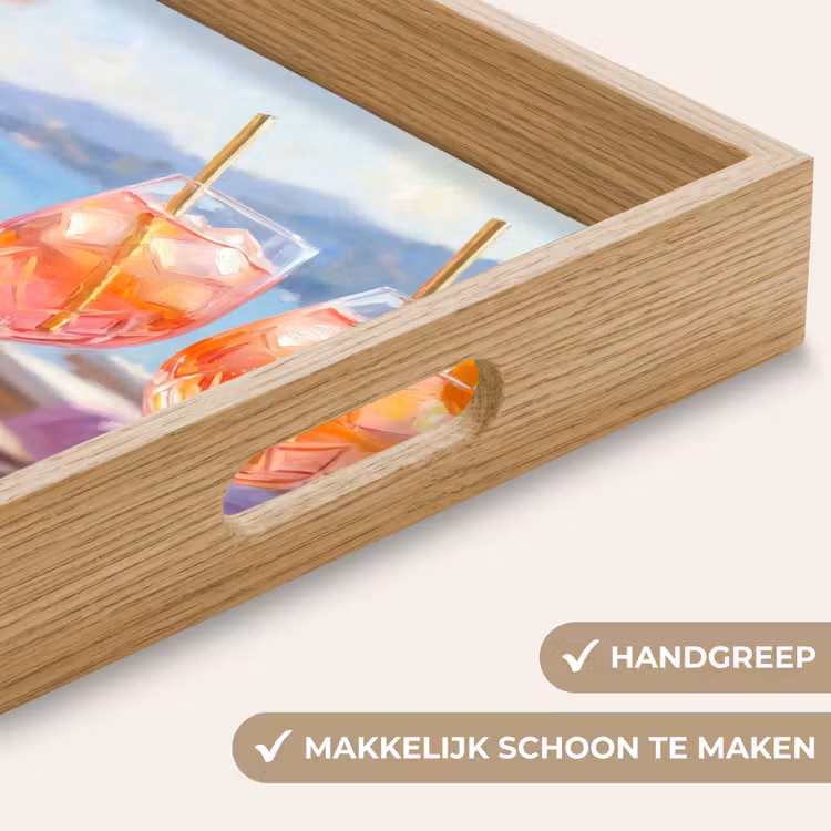 Dienblad - Drank - Glazen - Strand - Zomer - Oranje — 5