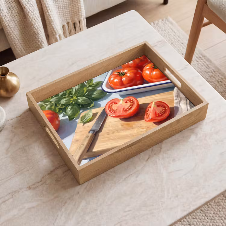 Dienblad - Eten - Keuken - Ingrediënten - Stillleven - Rood — 2