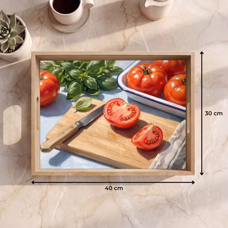 Dienblad - Eten - Keuken - Ingrediënten - Stillleven - Rood — 9