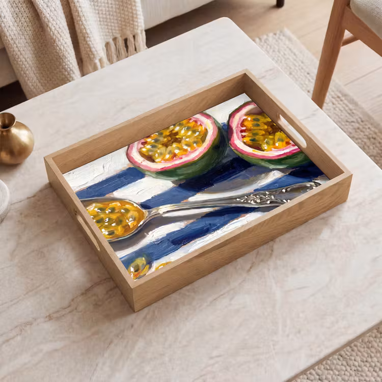 Dienblad - Eten - Passievrucht - Tropisch - Modern - Kleurrijk — 2