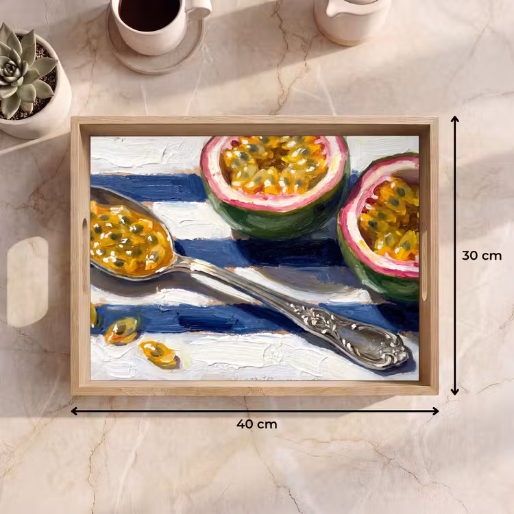 Dienblad - Eten - Passievrucht - Tropisch - Modern - Kleurrijk — 9
