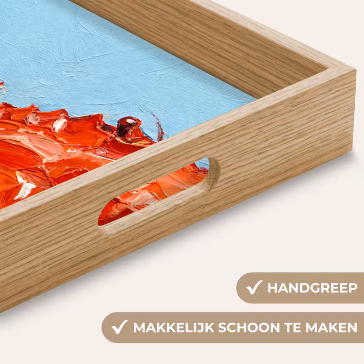 Dienblad - Krab - Zee - Dieren - Abstract - Rood — 5