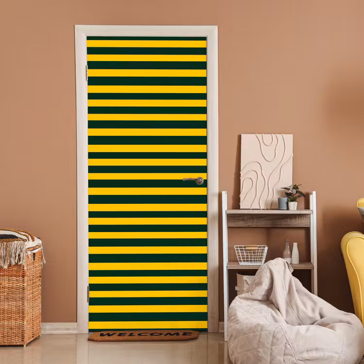 Deursticker - Klassiek - Strepen - Groen — 2