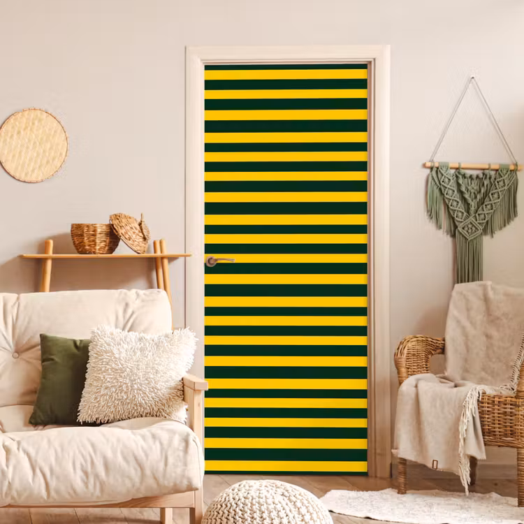 Deursticker - Klassiek - Strepen - Groen — 4