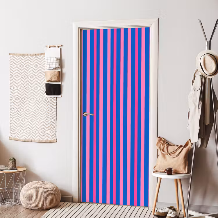 Deursticker - Modern - Optisch - Roze — 8