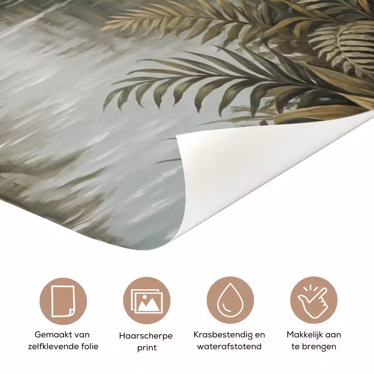 Deursticker - Vogel - Vliegend - Tropisch - Landschap - Klassiek — 3