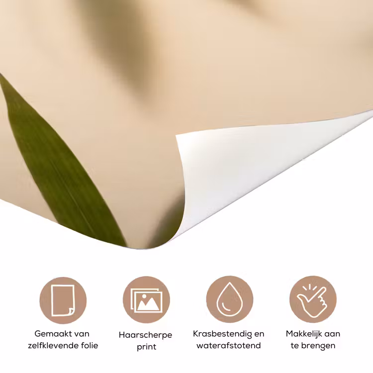 Deursticker - Planten - Bladeren - Natuur - Groen — 3