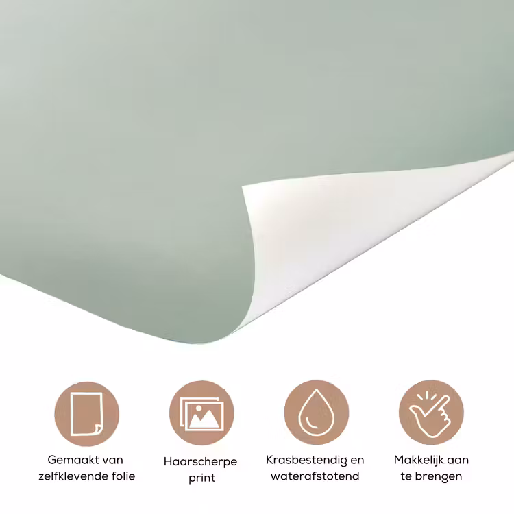 Deursticker - Vogel - Vlucht - Natuur - Minimalistisch — 3
