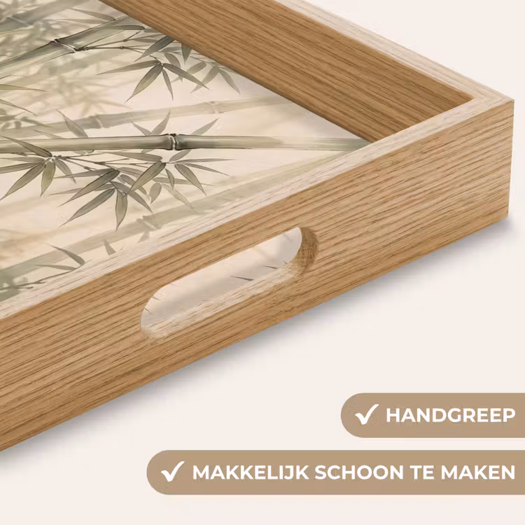 Dienblad - Bamboe - Bladeren - Aziatisch - Groen - Natuur — 5
