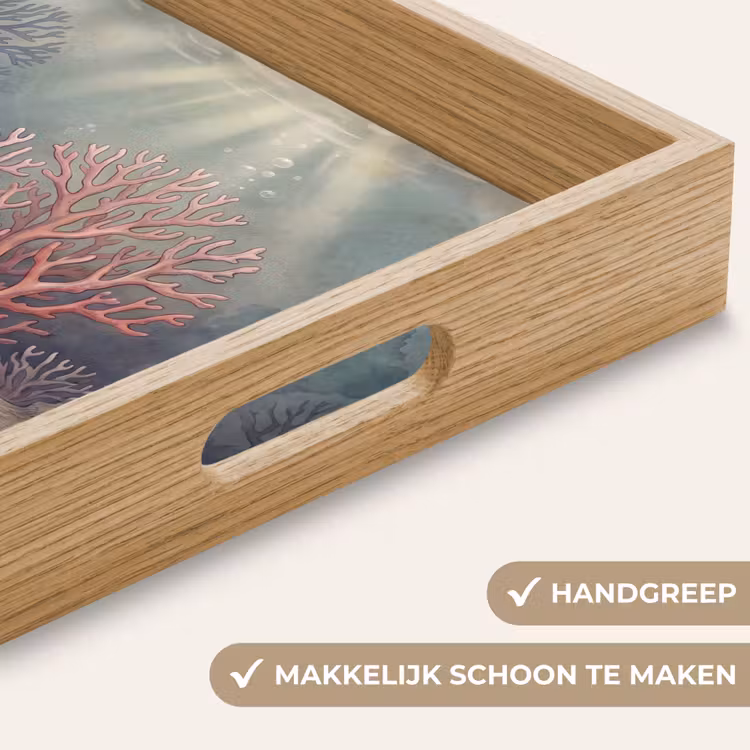 Dienblad - Koraal - Onderwater - Natuur - Roze — 5