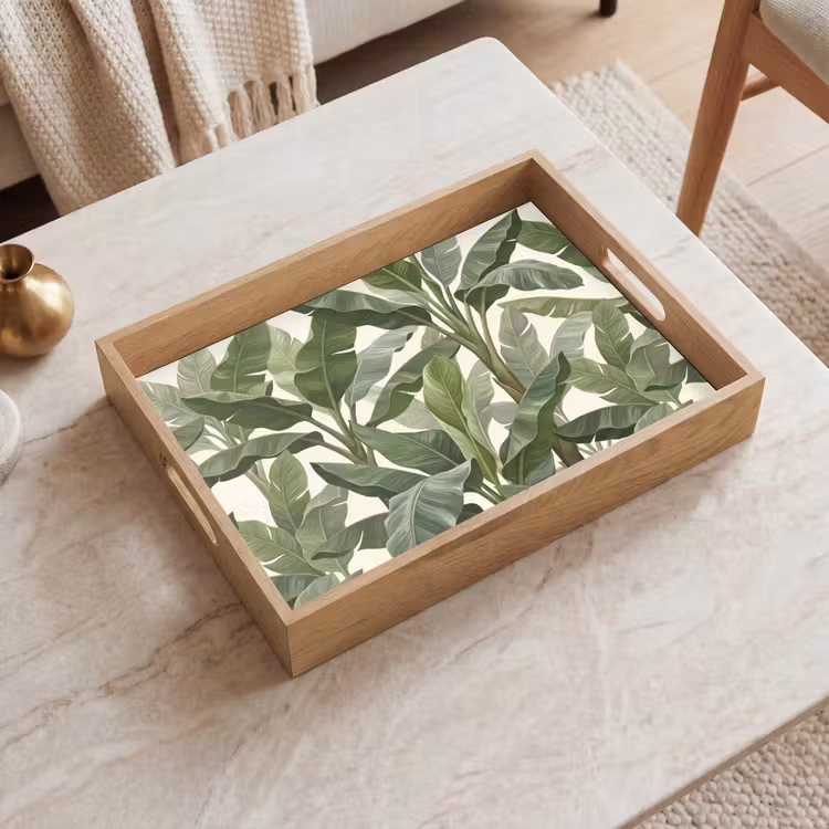 Dienblad - Planten - Bladeren - Tropisch - Groen — 2