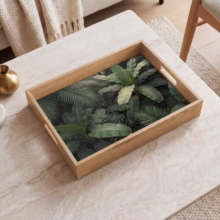 Dienblad - Bladeren - Groen - Tropisch - Natuur — 2