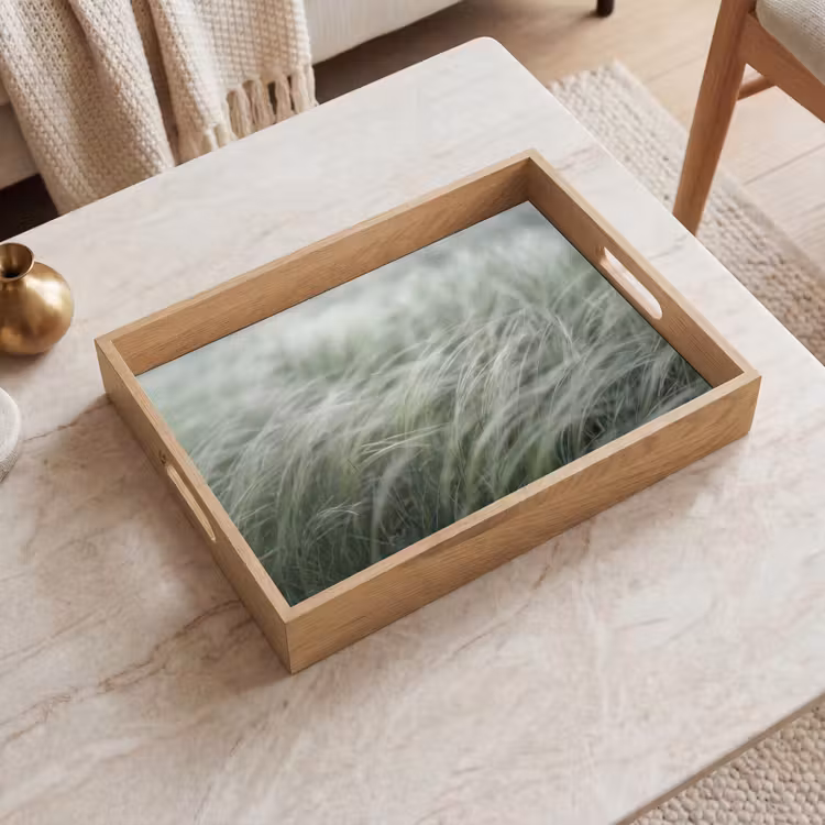Dienblad - Gras - Wazig - Natuur - Groen - Zacht — 2