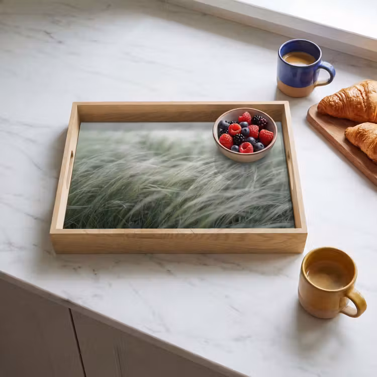Dienblad - Gras - Wazig - Natuur - Groen - Zacht — 4
