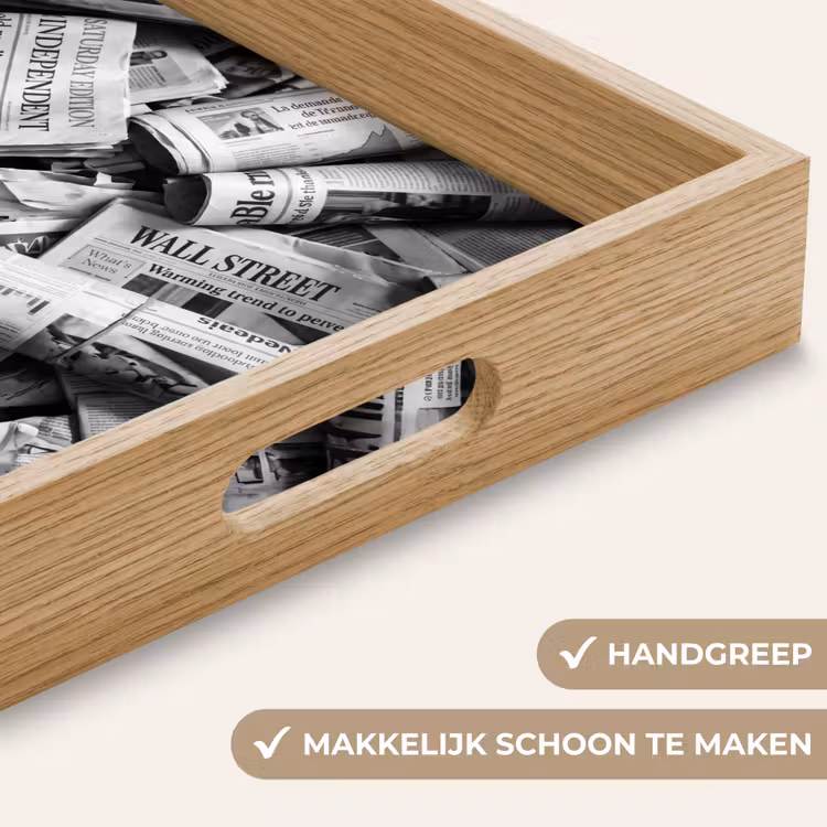 Dienblad - Krant - Stapel - Nieuws - Zwart-wit — 5