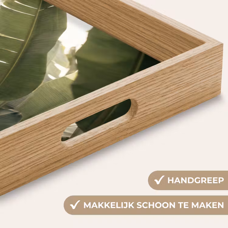 Dienblad - Natuur - Bladeren - Groen - Tropisch - Detail — 5