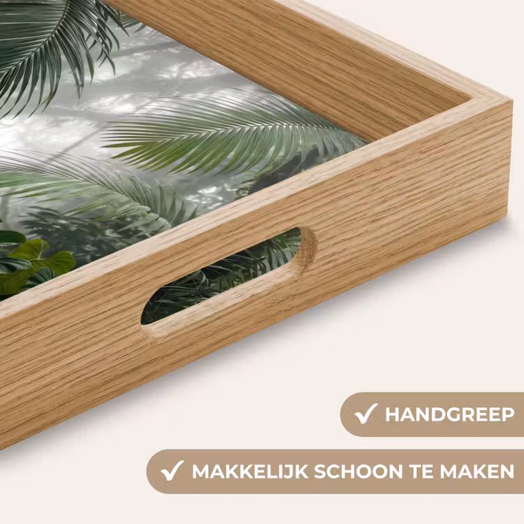 Dienblad - Natuur - Jungle - Mist - Tropisch - Groen — 5