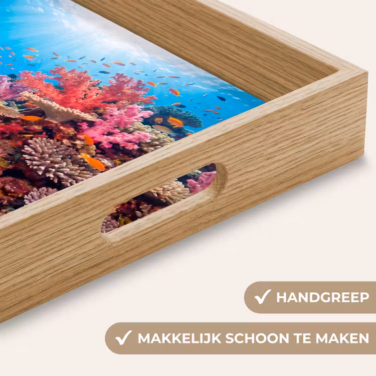 Dienblad - Koraalrif - Vissen - Onderwater - Tropisch - Rood — 5