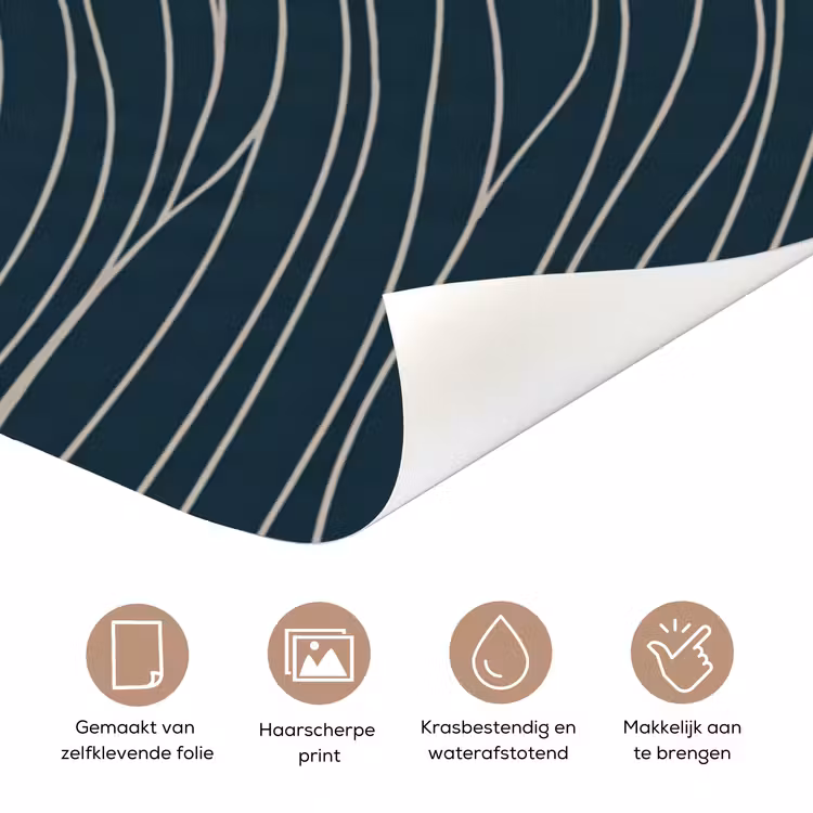 Deursticker - Persoon - Surfen - Oceaan - Natuur - Modern — 3