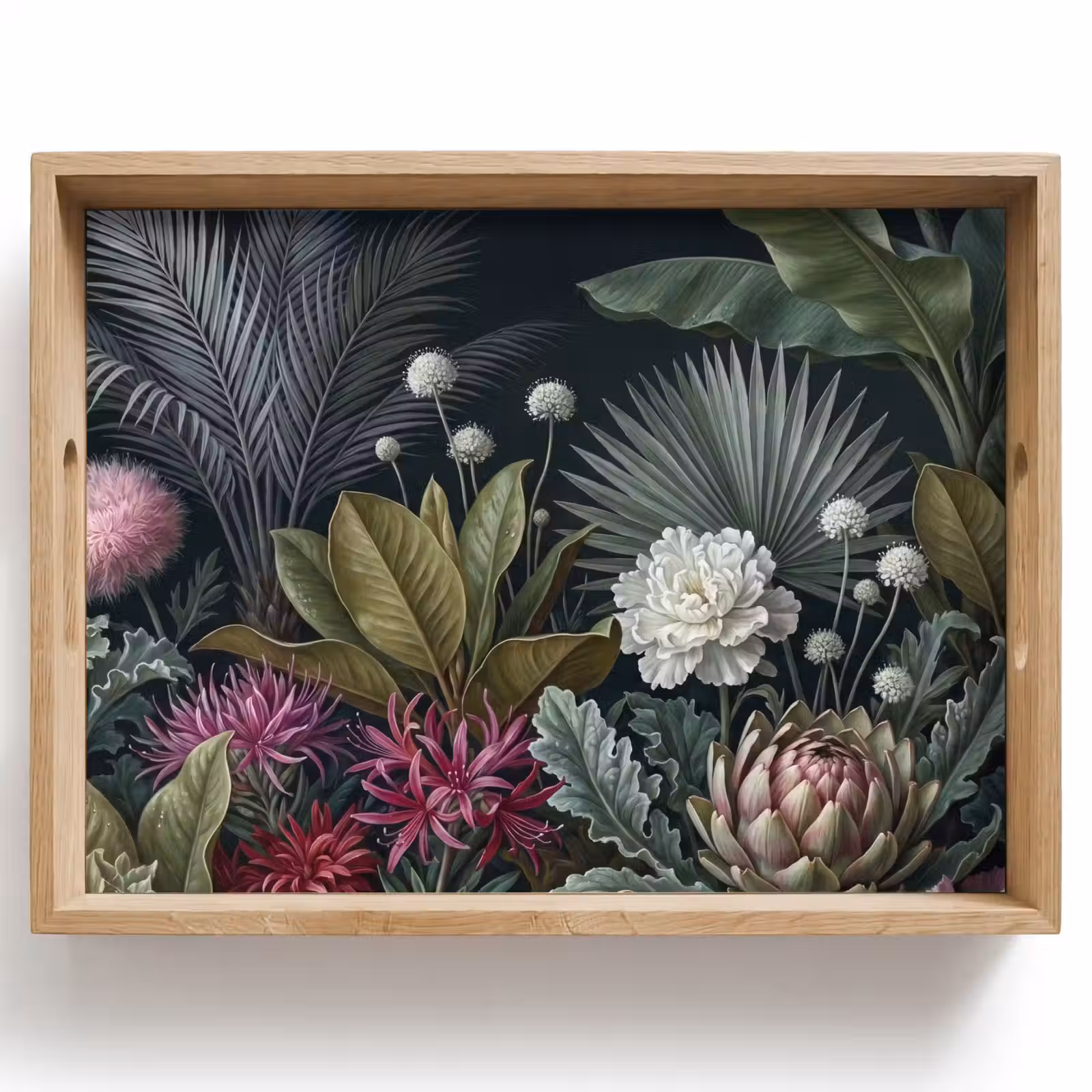 Dienblad - Planten - Tropisch - Botanisch - Donker - Groen — 1