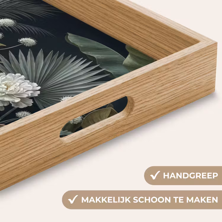 Dienblad - Planten - Tropisch - Botanisch - Donker - Groen — 5