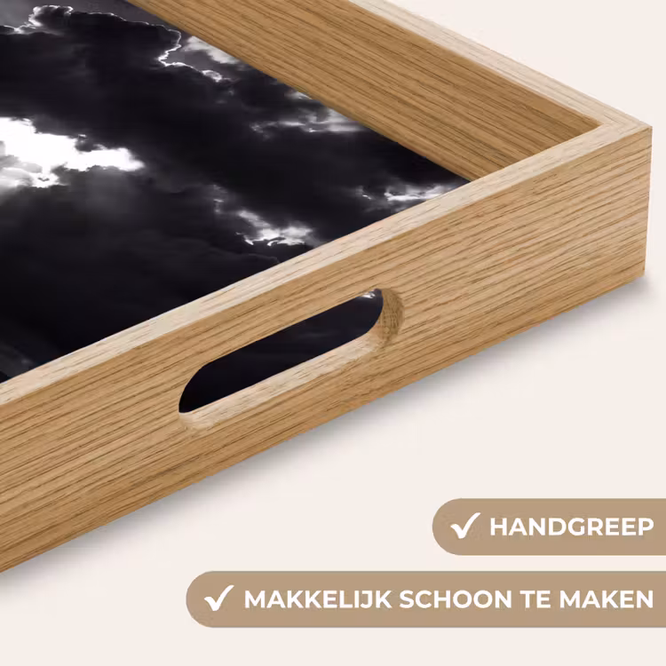 Dienblad - Licht - Wolken - Zee - Zwart-wit - Natuur — 5