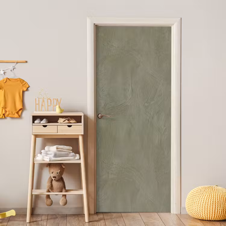 Deursticker - Textuur - Betonlook - Achtergrond - Modern - Groen — 6